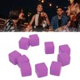 thumbnail image 4 of Plastic Write On , 16mm Teaching  Cubes  Intelligence Developed DIY Painting 30pcs  For Entertainment Brown,Purple,Green,Orange, 4 of 8