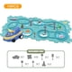 thumbnail image 5 of Bewildely Automatización eléctrica, pista de coches de carreras, juego de juguetes de construcción, pista de ferrocarril, rompecabezas, Juguetes Educativos o océano【15PCS】, 5 of 6