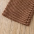 thumbnail image 6 of breaise Toddler Baby Girl 2 Piece Set Fall/Winter Girls Outfits Knitted Ruffer Sweater Flared Pants Two-piece Sets, 6 of 7