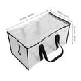 thumbnail image 2 of OULII Blanket Container Transparent PVC Heavy Duty Organizer for Moving 1Set, 2 of 8