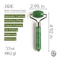 thumbnail image 4 of Mount Lai Mini Jade Face Roller - Authentic Jade Roller for Tension Relief, Puffiness & Radiant Skin, Relaxing Face Massager for All Skin Types, 4 of 5