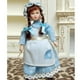 thumbnail image 5 of 1/12 Dollhouse Doll People Model: Sirvienta Con Soporte De Pantalla, Vestida Azul, Decoración De Escenas Habitación Hugo Muñecas de porcelana, 5 of 9
