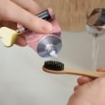 thumbnail image 3 of ZOUSSIQI Toothpaste Squeezer - Stainless Steels Metal Tube Squeezer | 2PCs Salon Toothpaste Tube Squeezers | Toothpaste Tube Key | Tube Squeezer Key | Toothpaste Roller Tube Wringer for CA919-58572, 3 of 7