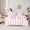 Pink K, variant on Homewish Kawaii Letter K Twin Bedding Sets 7-Piece for Kids, Princess Pink Bowknot Bedding Comforter Set, Cute Cartoon Ribbon Reversible Sheet Sets, Breathable Home Decor