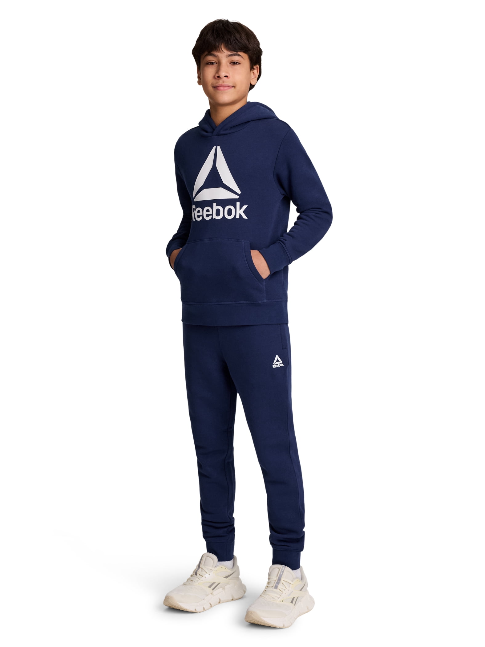 Reebok Kid's Unisex Game Day Fleece Hoodie, Sizes 4-18