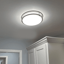 14 Inch LED Ceiling Light Fixture Flush Mount, 1500 Lumen 150 Watt Equivalent, 4000K, Natural White, Bright, 20W, Dimmable, Morden Kitchen Lighting
