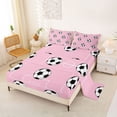 thumbnail image 2 of Erosebridal Soccer Kids Bed Sheets,Football Lovers Ball Games King Sheets For Boys Teens 4pcs, 2 of 6