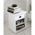 thumbnail image 3 of NovaSolo Halifax 1 Drawer Nightstand Wood in Pure White, 3 of 3