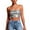Silver(Party), variant on PFRNLF Womens Sequin Tube Top Sparkly Sleeveless Metallic Glitter Mardi Gras Crop Tops Club Night Rave