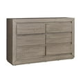 thumbnail image 3 of Progressive Furniture Palisades 6-Drawer Wood Double Dresser In Stone Gray-Beige, 3 of 4