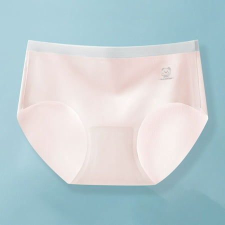 dazeni Girls Soft Cotton Underwear Kids High Waisted Seamless Briefs Panty Lightly No Show Undies Full Coverage Panties Everday Wear 4-15 Years