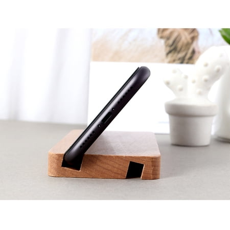 GOOHOCHY Light Brown Phone Stand Made of Synthetic Material for Perfect for Home Office Use 7.5 Inches GOOHOCHY Light Brown Phone Stand Made of Synthetic Material for Perfect for Home Office Use 7.5 Inches