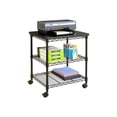 thumbnail image 2 of Safco 3-Tier Deskside Printer and Office Supplies Stand with Wheels for Mobile Storage for Home, 2 of 5