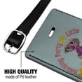thumbnail image 3 of Hatching Party Little Bundle of Joy Baby Shower Rectangle Leather Luggage Card Suitcase Carry-On ID Tag, 3 of 8