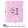 hello kitty 3D Cartoon Blanket Throw for Kids,Extra Large Fleece Throw