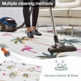 thumbnail image 5 of Palm Trees Outdoor Rug 6x9 Ft - Reversible Patio Rug Outdoor Camping Rugs, Watercolor Tropical Flamingo Summer Washable Indoor Outdoor Area Rugs, Non-Slip Outdoor Carpet Runner for Deck/Porch, 5 of 8