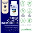 thumbnail image 5 of Maxi Health Marine Collagen with Hyaluronic Acid – Joint, Bone & Skin Support – 180 Capsules, 5 of 8