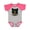 Baseball Heather and Hot Pink, variant on Inktastic Pigeon Forge Tennessee Black Bear Graphic Boys or Girls Baby Bodysuit
