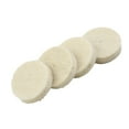thumbnail image 4 of Chendee 50X 25Mm Tampon de Polissage en Feutre de Laine Roue Ronde+2x Mandrin pour Outil Rotatif, 4 of 9