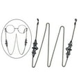 thumbnail image 6 of Fashion Metal Eyeglass Chain Black Eyewear Retainer Cord Glasses Chains Lanyards, 6 of 8