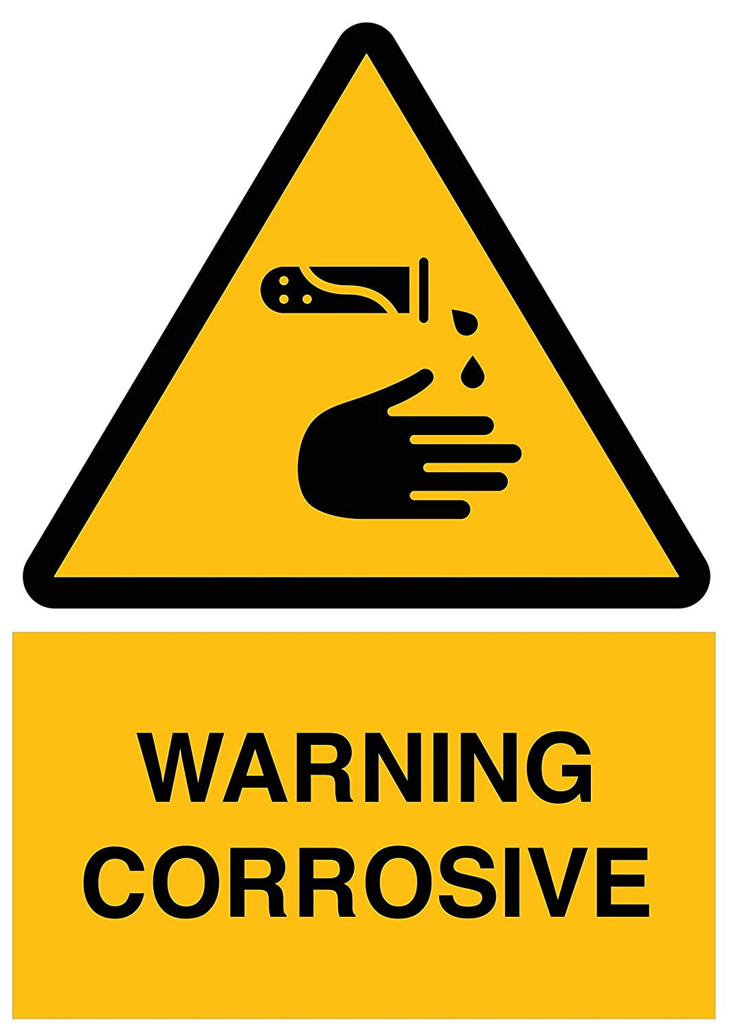 Vinyl Stickers Bundle Safety and Warning Signs Stickers Warning