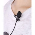 thumbnail image 3 of Wired Lavalier Lapel Microphone for iPhone Android Smartphone Omnidirectional Mic for Recording with Clip-on for Bloggers and Vloggers，Easy Clip-on Recording Mic for YouTube Vlog Singing, 3 of 6
