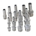thumbnail image 1 of BSP Male Thread Pipe Fitting 304 Stainless Steel X Barb Hose Tail Reducer Pagoda Joint Coupling Connector ,Easy to Install, 1 of 6