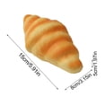thumbnail image 4 of Bread Toy Stocking Stuffers Soft Soft Novelty Toys Design Cheese Toy For Adults & Workers, 4 of 4