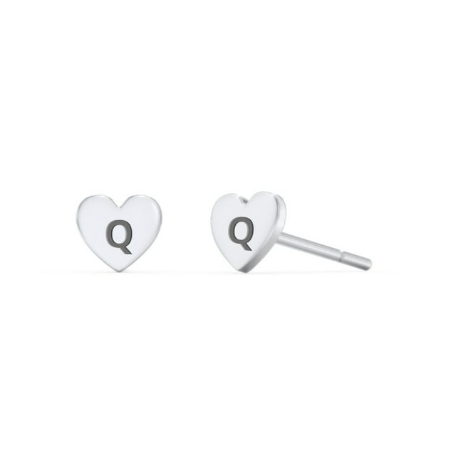 Boucles d'Oreilles Clous Initiales