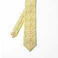 thumbnail image 2 of Necktie, Lemons and Oranges Pattern, 3.7", Yellow Green Multicolor, by Ambesonne, 2 of 4
