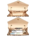 thumbnail image 3 of Bolso de noche Dasein para mujer, fiesta formal, boda, dorado, 3 of 5