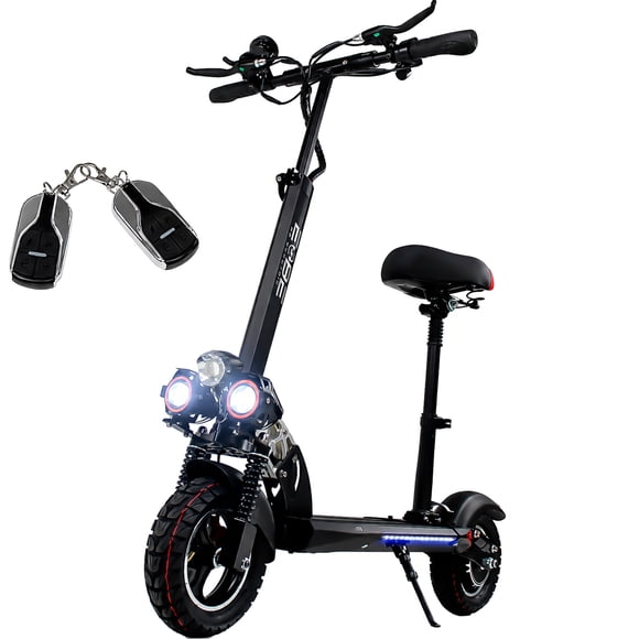 Scooter Electrico Centurfit Con Asiento Luz Led Usb Alarma 48 Km/h