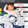 thumbnail image 4 of Baseball Throw Blanket Gifts for Boys, Blue Baseball Soft Cozy Plush Flannel Blanket for Kids Bedroom, Baseball Sport Fleece Fuzzy Blanket with Stars for Toddler Couch Bed Sofa Decor 50"x60", 4 of 8
