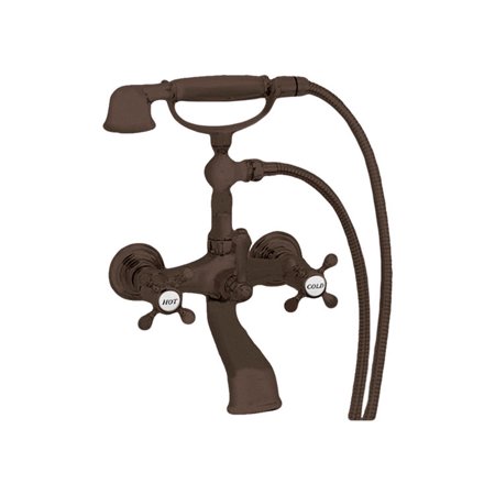 UPC 760724324775 product image for Newport Brass 934 Chesterfield Wall Mounted Clawfoot Tub Filler with Handshower | upcitemdb.com