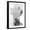 Black Frame, variant on Man Ski-Jumping over Road Stretched Canvas Print Wall Art, 12" x 18"