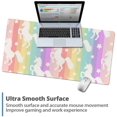 thumbnail image 5 of Colorful Star PU Leather Office Desk Pad - Waterproof Extended Mouse & Keyboard Pad for Desktop & Laptop - 31.5" x, 5 of 5