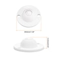 thumbnail image 2 of Unique Bargains 12Pack Adhesive Mini Caster Wheels, Swivel Universal Caster 360 Degree Rotation Sticky Pulleys (White), 2 of 7