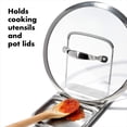 thumbnail image 3 of Soporte para cucharas con soporte de tapa OXO de acero inoxidable, 3 of 9