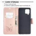 thumbnail image 3 of Dteck Case For Samsung Galaxy A42 5G Premium PU Leather Flip Wallet Case Embossed Full Body Protection Flip Stand Card Holder Magnetic Cover , pink, 3 of 4