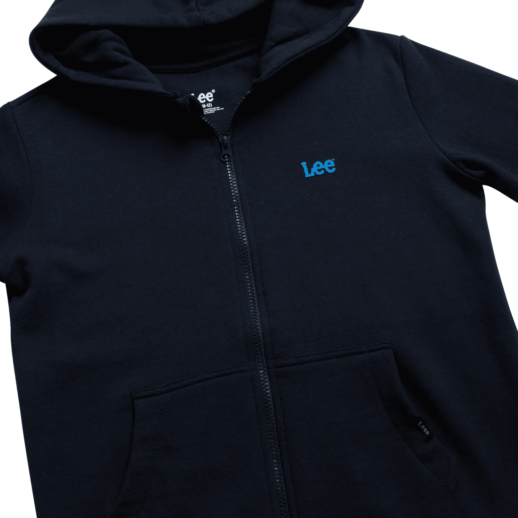 Lee Boys' Zip Up Hoodie - 3 Pack Soft Hooded Sweatshirt for Boys - Cozy Plain Hoodies (Sizes: S-XL)