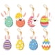 thumbnail image 1 of 8x de Pascua Decoraciones Colgantes Colgante de Pascua Artesanía Novedad Arte Ligero Decoración de Pascua Adorno Colgante para Regalo Hotel, 1 of 9
