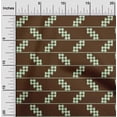 thumbnail image 1 of oneOone Coton Flex Tissu Stripe & Check Tissu Imprimé Kasuri 1 Yard 40 Inch Wide, 1 of 4