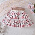 thumbnail image 4 of LUOGENLI Girls Skirts Size 7-8 Long Toddler Kids Baby Girls Baby Dancing Princess Skirt Cute Floral Print Skirt Girls Dress Shoes Size 3 Girls Dresses 10-12 Long 6-7 Years, 4 of 7