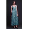 thumbnail image 3 of Bimba Robe Longue d'Été Sans Manches à Imprimé Teinture sur Nœuds Décontractée Maxi de Plage pour Femmes - XX-Grand, 3 of 6