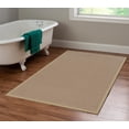 thumbnail image 2 of Linon Empire Machine Tufted Wool 4'x6' Rug in Cork Brown and Beige, 2 of 8