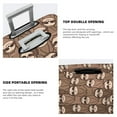 thumbnail image 3 of Yiaed brown sloth family Print Travel Luggage Cover Suitcase Protector Covers Elastic Luggage Anti-scratch(No luggage included）-, 3 of 7