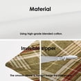 thumbnail image 4 of Plaid Pillow Covers 12x20 Inch Set of 2, Tartan Wool Tartan Fabric Plaid Britain Clothing Material Scotland Double Sided Decorative Pillows Cases Throw Pillows Covers, 4 of 6