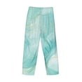 thumbnail image 5 of Daiia Blue Marble Men's Sleep Pant with Pockets and Drawstring,Pajama Pants-Small, 5 of 9
