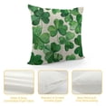thumbnail image 4 of PHYHOO St Patricks Day Pillow Cover Decor Farmhouse Holiday Spring Pillow Case Decorations for Home Sofa Couch (Green), 4 of 5