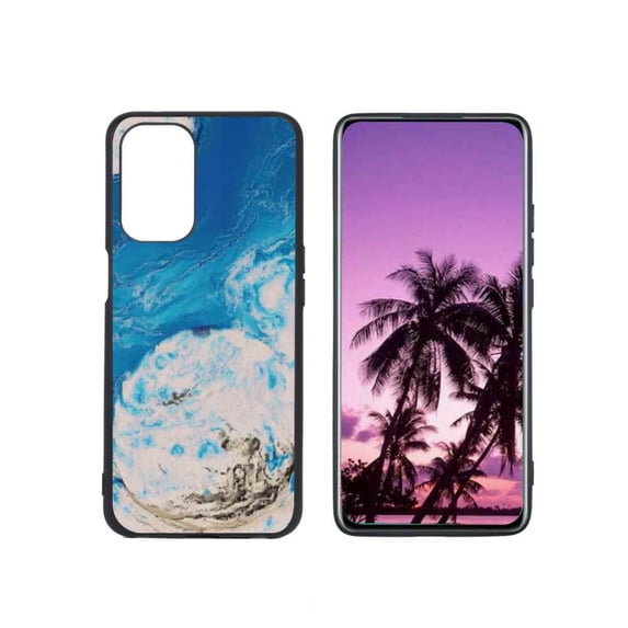 Blue-Marble-81 Phone Case, Degined for OnePlus Nord N200 5G Case Men Women, Flexible Silicone Shockproof Case for OnePlus Nord N200 5G